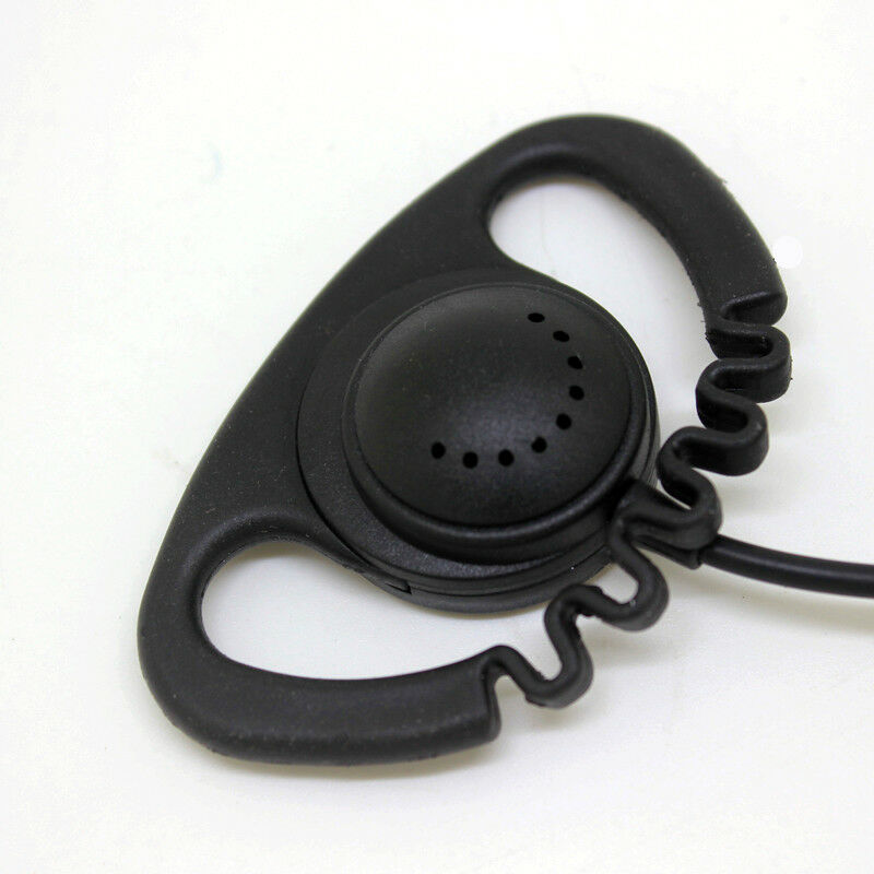 Earhook Earpiece Mic Headphone for Kenwood Portable Radio KPG27D KPG29D KPG48D